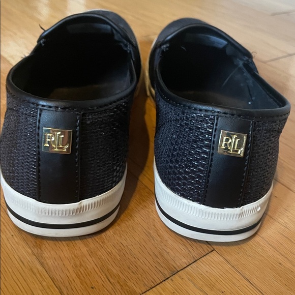 Ralph Lauren navy “Jinny “ Stefan shoes/casual sneakers women’s size 6 1/2 - Picture 5 of 9